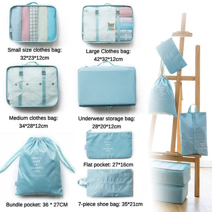 7-Piece Packing Organizer Set